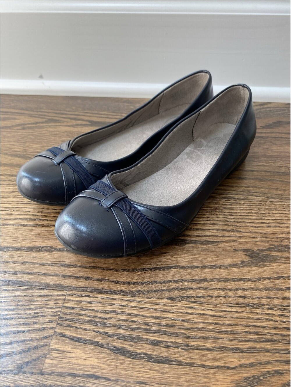 Life Stride Simple Comfort Abigal Navy Flats 7.5M
